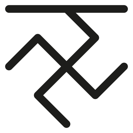 Boar, rune, slavic calendar, slavic symbols icon